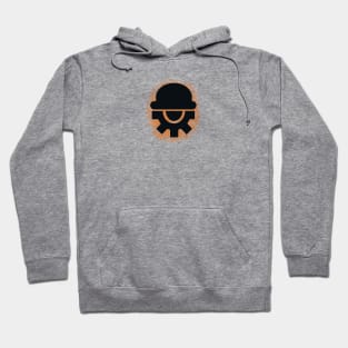 Clockwork Orange Splatter Hoodie